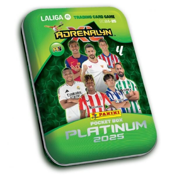Soccer cards Panini LaLiga 2024/2025 Adrenalyn Mini Tin