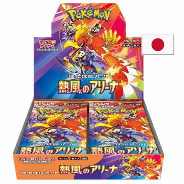 Pokémon Scarlet and Violet Heat Wave Arena Booster Box - Japanese