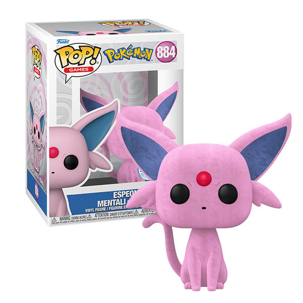 Pokémon POP! Espeon #884 - Exclusive version Flocked - 9 cm