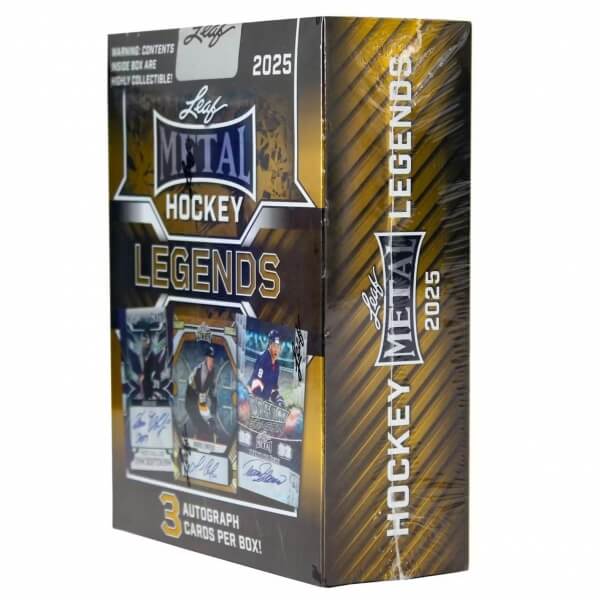 2025 Leaf Metal Hockey Legends Hobby Box - hockey cards