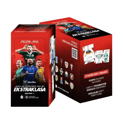 Ekstraklasa Soccer cards 2024-2025 Retail box 1st series