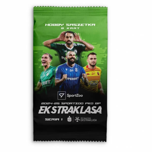 Soccer Cards Ekstraklasa 2024-2025 Hobby pack 1st series