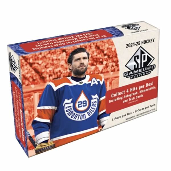 2024-2025 NHL Upper Deck SP Game Used Hobby box - hockey cards