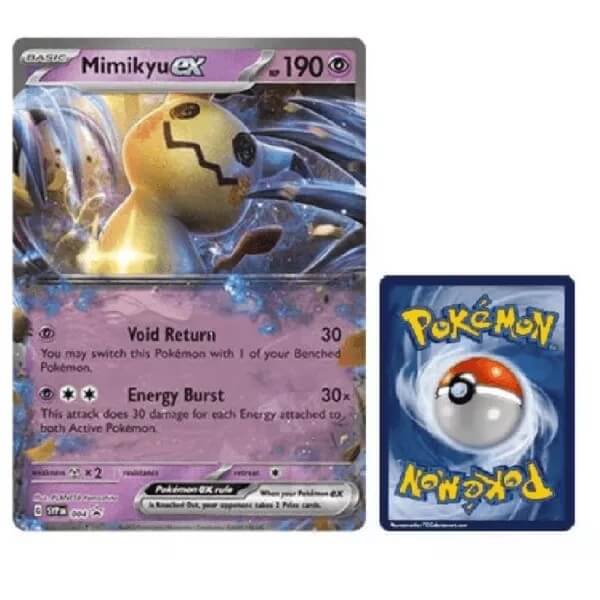 Pokémon JUMBO card Mimikyu ex