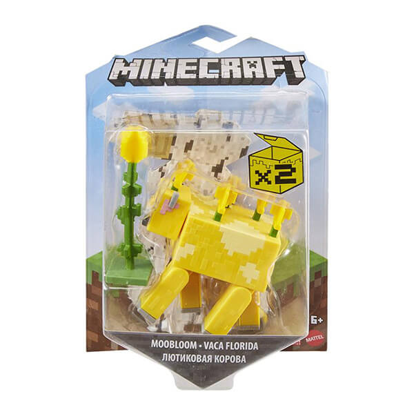 Minecraft Figure - Moobloom - 8 cm