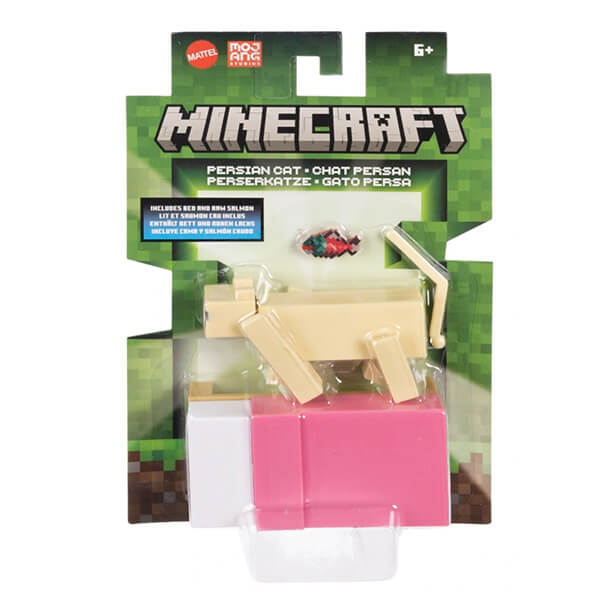 Minecraft Movable Figure - Persian Cat - 8 cm