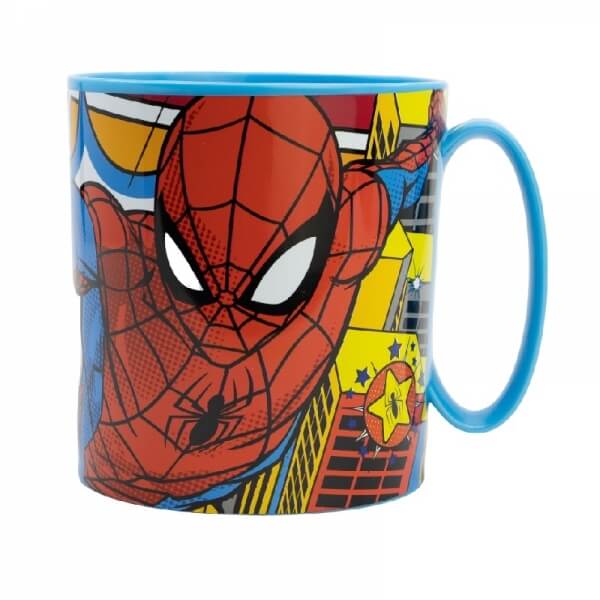 Spiderman plastic mug - 390 ml