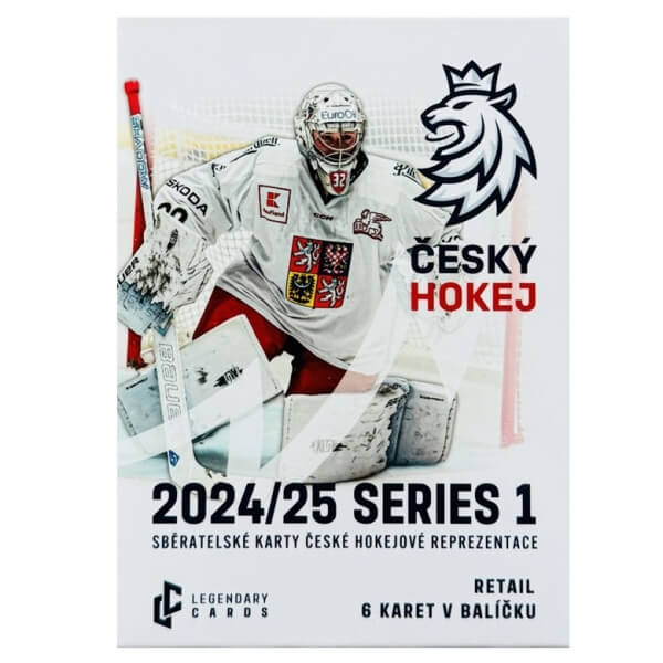 Hockey Cards Czech Hockey 2024/25 Series 1 Retail Pack