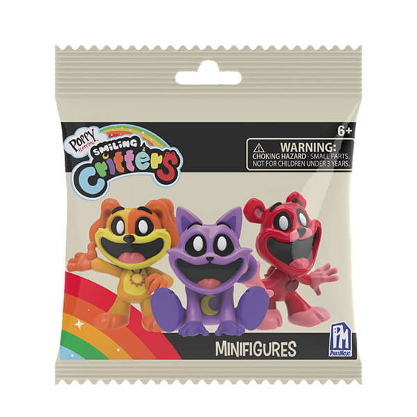 Poppy Playtime Minifigure - Series 3 Smiling Critters Mystery Pack - 6 cm