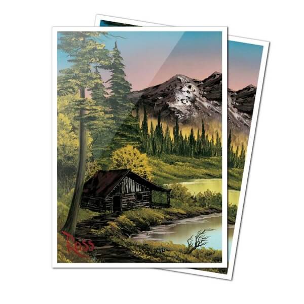 APEX card sleeves - Bob Ross Mountain Retreat - 105 pcs