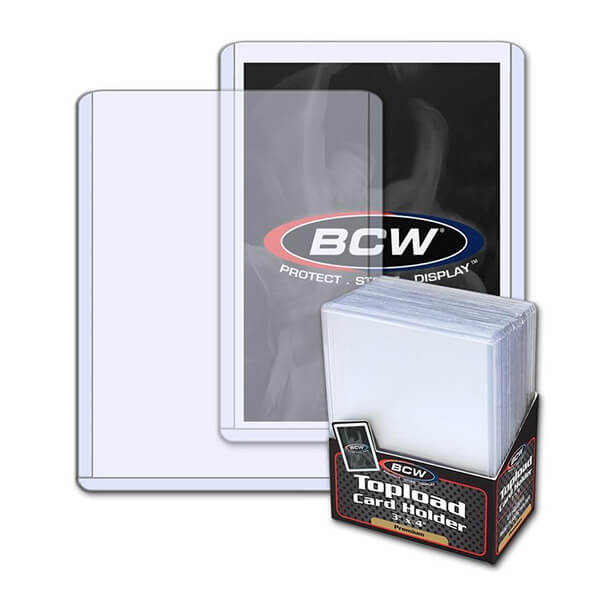 Toploader BCW 3x4 Regular Premium - 25 pcs