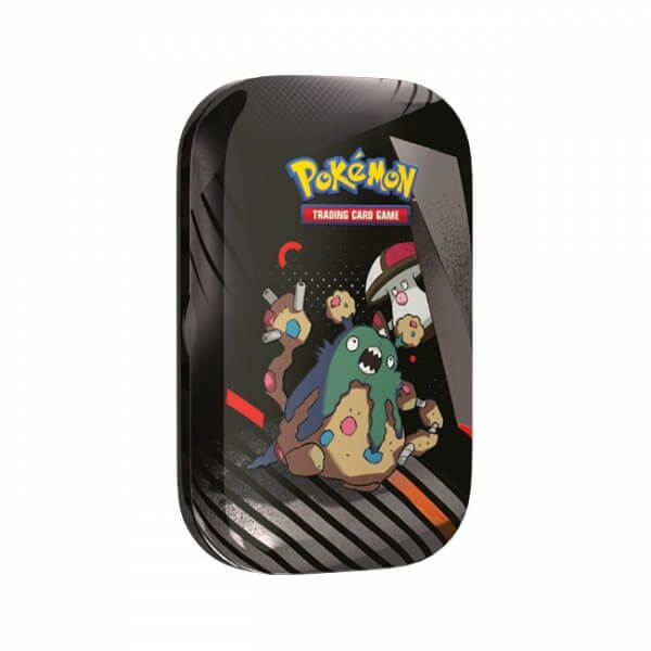 Pokémon Black Bolt and White Flare Unova Mini Tin - Garbodor and Amoonguss