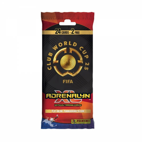 FIFA Club World Cup 2025 soccer cards ADRENALYN Fatpack