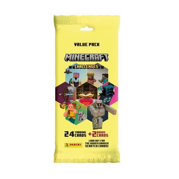 Minecraft: Challenges Trading Cards - Value Packs - 26 cards