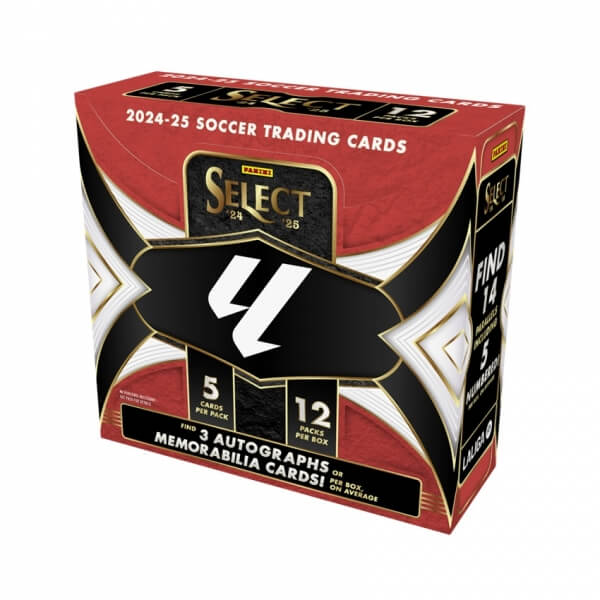 2024-2025 Panini Select La Liga Hobby Box - soccer cards