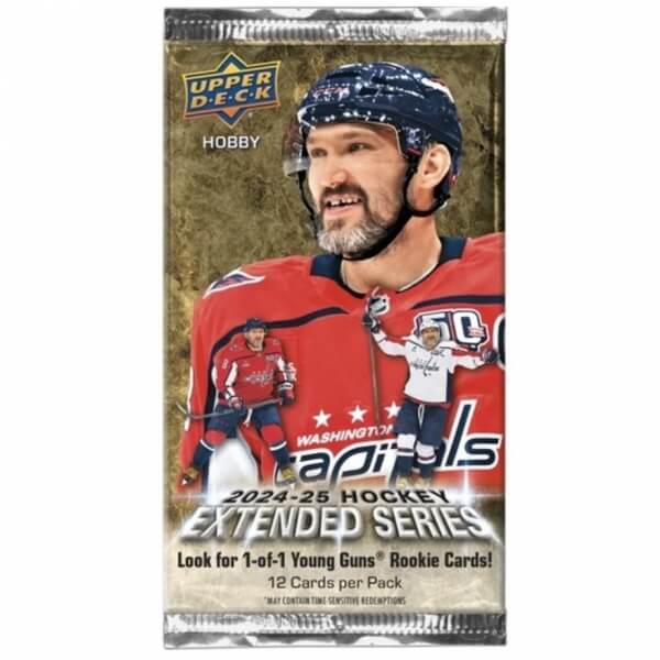 2024-2025 NHL Upper DeckExtended Series Hobby Pack - hockey cards