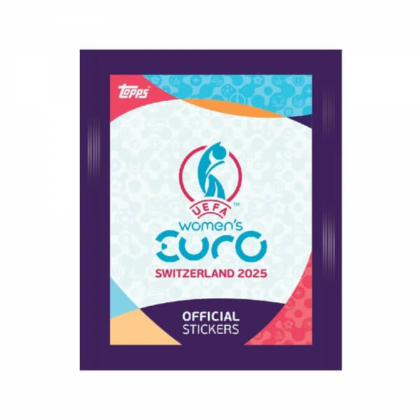 Topps EURO 2025 Women Booster Pack - Stickers