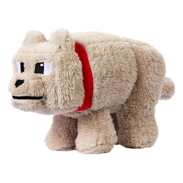 Minecraft plush Wolf - 20 cm