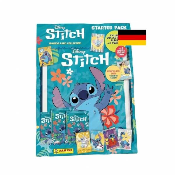 Stitch Trading Cards - Starter Pack - DE