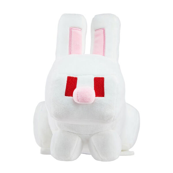 Minecraft plush White Rabbit - 20 cm