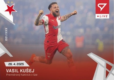 Soccer card Chance League 2024-2025 - L-53 Vasil Kušej
