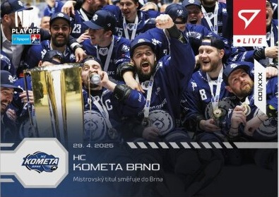 Hockey card Live Tipsport EHL 2024-2025 - L-105 HC Kometa Brno