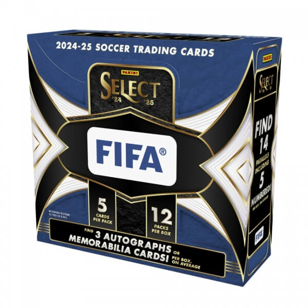 2024-2025 Panini Select FIFA Soccer Hobby Box