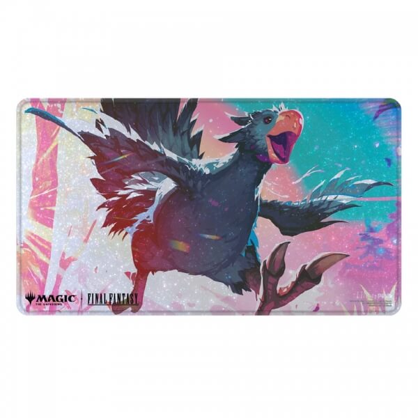 Playmat MTG Final Fantasy - Traveling Chocobo (Black) Holofoil