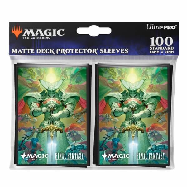 MTG Final Fantasy card sleeves - Summon: Knights of Round - 100 pcs