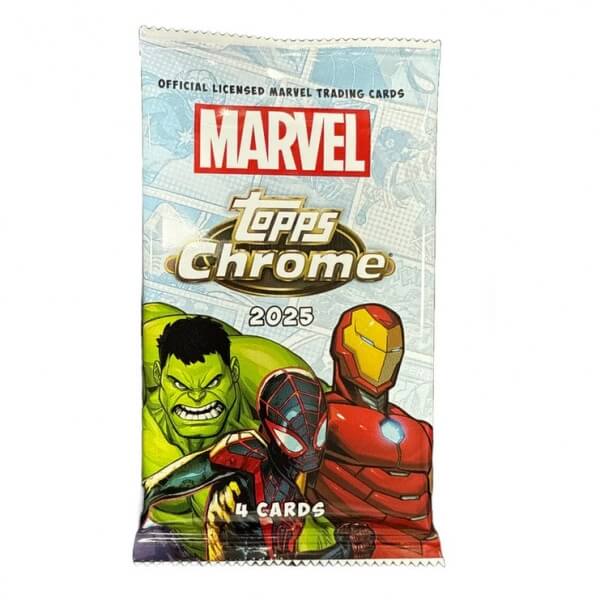 2025 Topps Marvel Comics Chrome - Hobby Pack