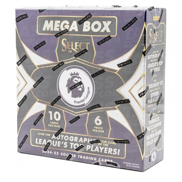 2024-2025 Panini Select Premier League Mega Box - Soccer Cards