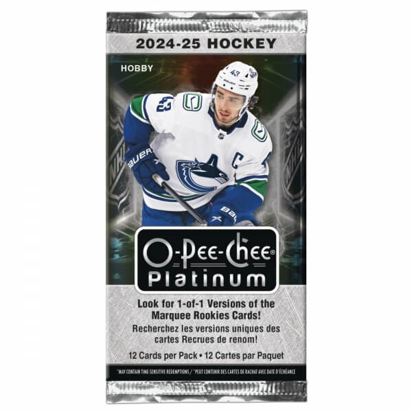 2024-2025 NHL UD O-Pee-Chee Platinum Hobby Pack - hockey cards