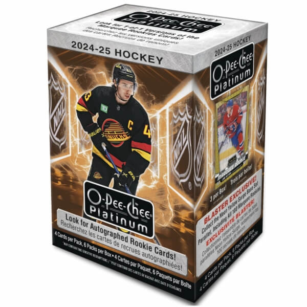 2024-2025 NHL UD O-Pee-Chee Platinum Blaster box - hockey cards