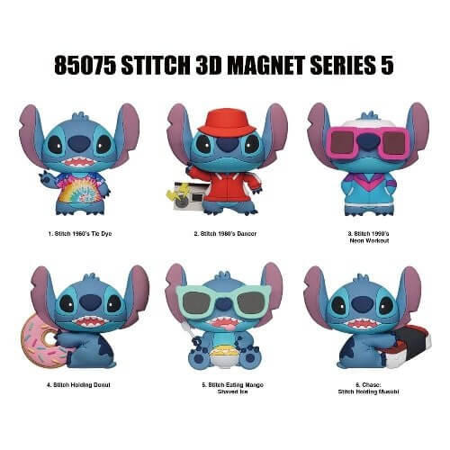 Lilo and Stitch 3D Magnet - Mystery Pack Series 5