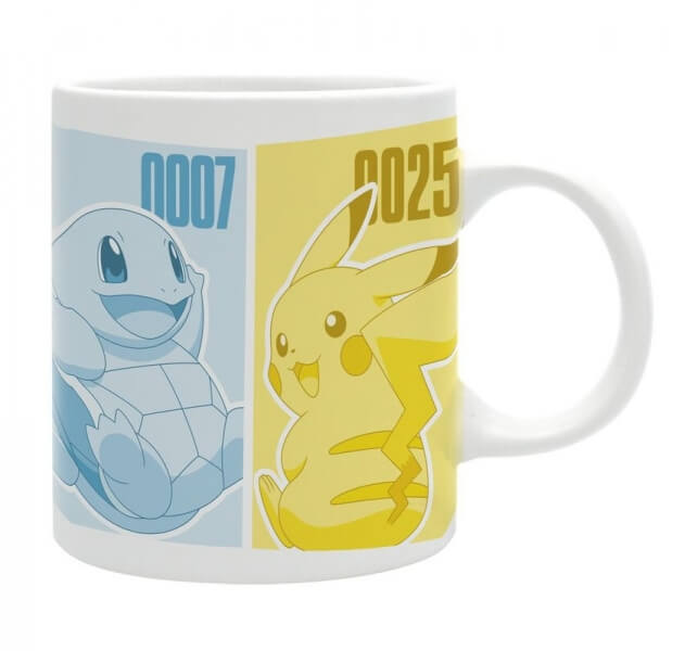 Pokémon Mug - Pikachu and Kanto Starters