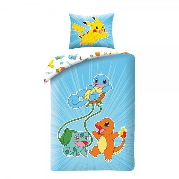 Pokémon Duvet Set - Bulbasaur, Squirtle, Charmander ver. 9