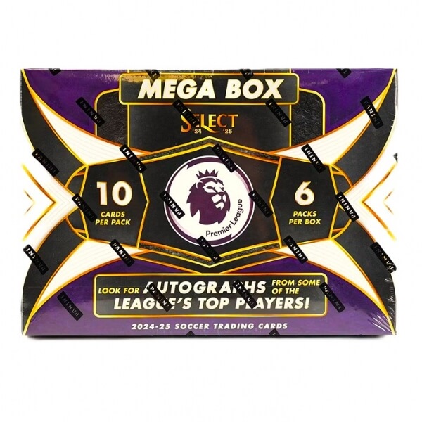 2024-2025 Select Premier League Hobby Mega Box - soccer cards