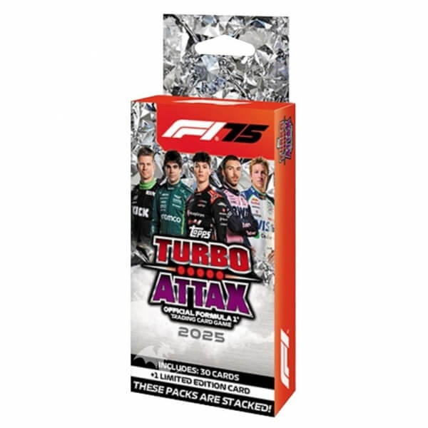 2025 Topps Turbo Attax F1 Formula 1 Value Box
