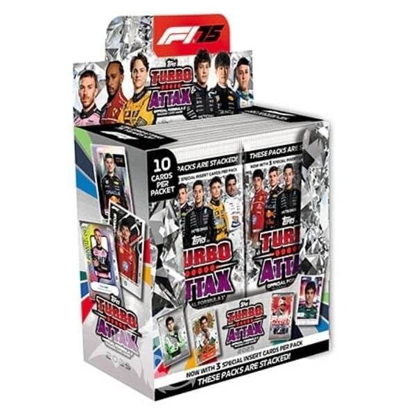 2025 Topps Turbo Attax F1 Formula 1 Booster Box
