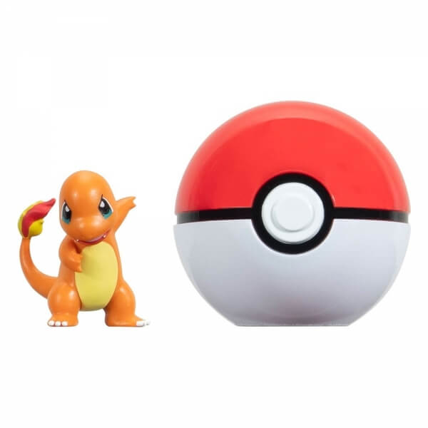 Pokémon Clip and Go Poké Ball - Charmander Figure