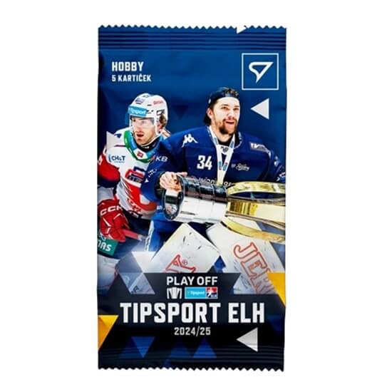 Hockey cards Tipsport ELH 24/25 Play Off Hobby pack