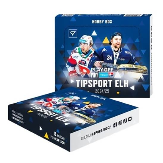Hockey cards Tipsport ELH 24/25 Play Off Hobby box