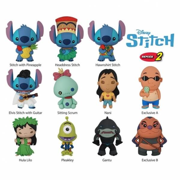 Lilo and Stitch 3D Pendant - Mystery Pack Series 2