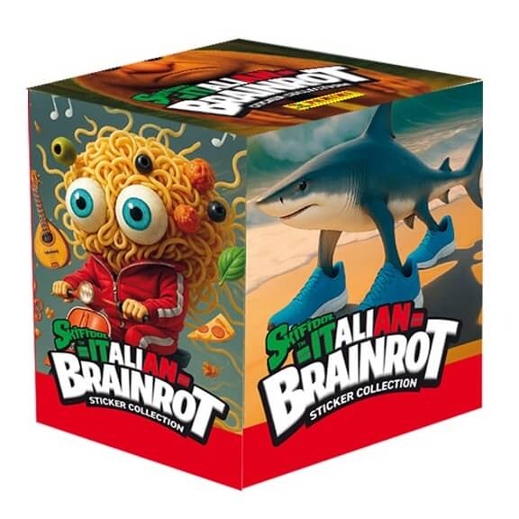 Italian Brainrot - box of stickers - 36 packs