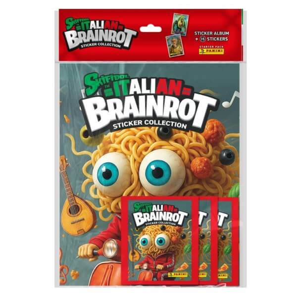 Italian Brainrot - Starter Set - album and stickers