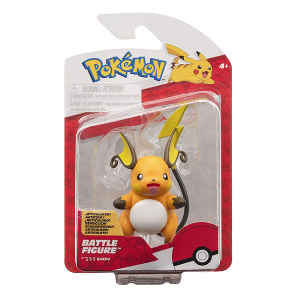 Pokémon Battle Figure Raichu - 5 cm