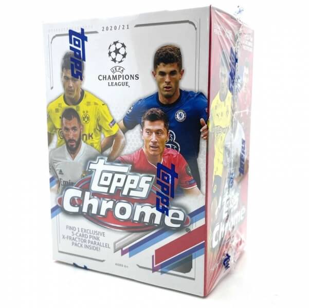 2020-2021 Topps UEFA Champions League Chrome Value Box - soccer cards
