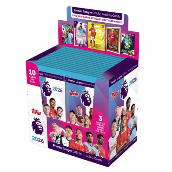 2025-2026 Topps Premier League Booster Box - Soccer Cards