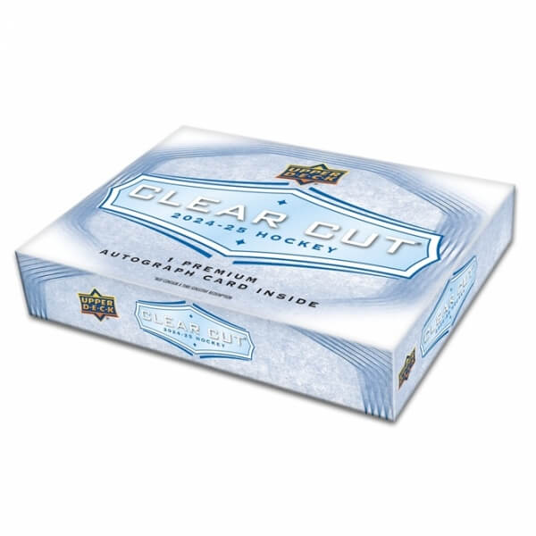 2024-2025 Upper Deck Clear Cut Hockey Hobby Box - hockey cards