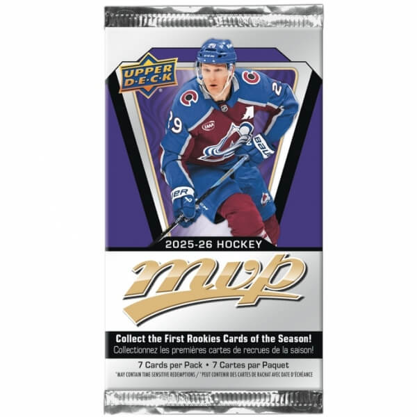 2025-2026 NHL Upper Deck MVP Retail Pack - hockey cards